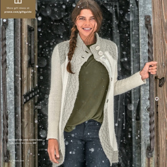 Prana Angelica Duster Sweater Cardigan 